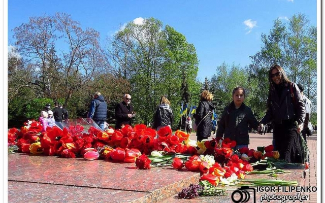 День перемоги над нацизмом. фото Ігоря Філіпенка День перемоги над нацизмом. фото Ігоря Філіпенка