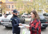 У Кропивницькому рятувальники навчали громадян правил безпеки
