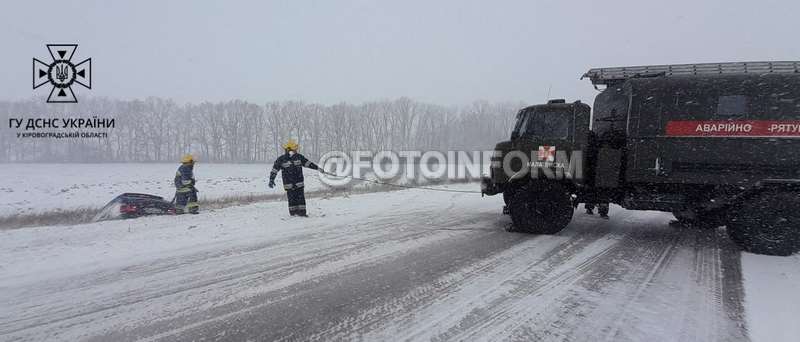 ліквідації наслідків негоди на Кіровоградщині