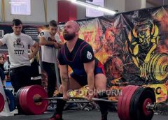 Кропивницький патрульний виборов золото на змаганнях з паверліфтингу